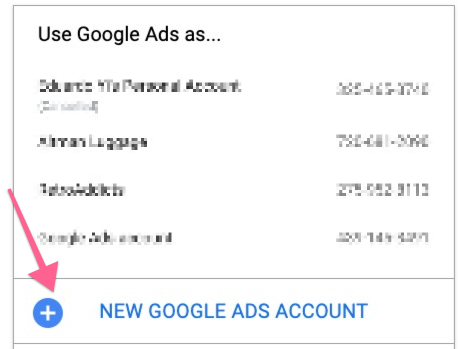 How to create a Google Ads account
